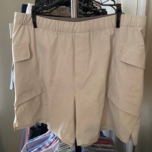 Grey unlined lululemon shorts xxl